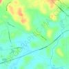 Feddan topographic map, elevation, terrain