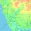 Myakka River topographic map, elevation, terrain