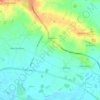 Wereham topographic map, elevation, terrain