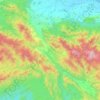 Tangse topographic map, elevation, terrain