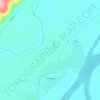 Oktomtsy topographic map, elevation, terrain