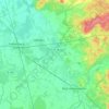 Uebigau-Wahrenbrück topographic map, elevation, terrain