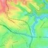 Cheltenham topographic map, elevation, terrain