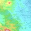 Padang Tiji topographic map, elevation, terrain