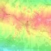 Las Tunas topographic map, elevation, terrain