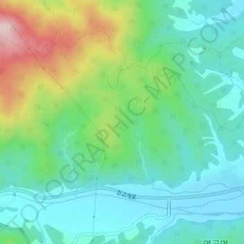 25427 topographic map, elevation, terrain