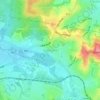 Glendale topographic map, elevation, terrain