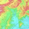 村田町 topographic map, elevation, terrain