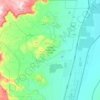 Timna Park topographic map, elevation, terrain