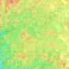 Town of Sherman topographic map, elevation, terrain