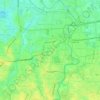 Karawaci topographic map, elevation, terrain