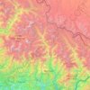 Munsiari tehsil topographic map, elevation, terrain