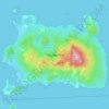 Isla Zapatera topographic map, elevation, terrain