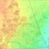 Bedford Township topographic map, elevation, terrain