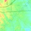 Haughton topographic map, elevation, terrain