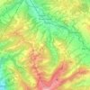 Ebnat-Kappel topographic map, elevation, terrain