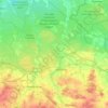 powiat bolesławiecki topographic map, elevation, terrain