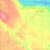 Geneseo Township topographic map, elevation, terrain
