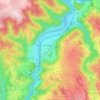 43110 topographic map, elevation, terrain