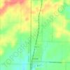 Drexel topographic map, elevation, terrain