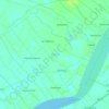 Tekarang topographic map, elevation, terrain
