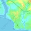 Solís topographic map, elevation, terrain