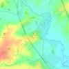 Grafton Regis topographic map, elevation, terrain