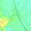 Lecompte topographic map, elevation, terrain