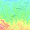 Buay Rawan topographic map, elevation, terrain