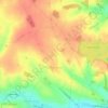 Nettlestead topographic map, elevation, terrain
