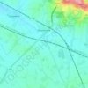 Bavinchove topographic map, elevation, terrain