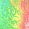 Kenthurst topographic map, elevation, terrain
