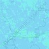Gerkesklooster topographic map, elevation, terrain