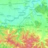 Ngraho topographic map, elevation, terrain