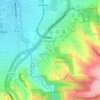 Bedford Park topographic map, elevation, terrain