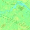 Moor Monkton topographic map, elevation, terrain