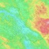 Ilirska Bistrica topographic map, elevation, terrain