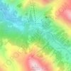 Dzeu des Teubes topographic map, elevation, terrain