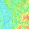 Saint-Germain-du-Plain topographic map, elevation, terrain