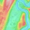 Cize topographic map, elevation, terrain