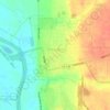 Covington topographic map, elevation, terrain