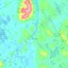 Denmark topographic map, elevation, terrain