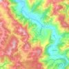 Camerana topographic map, elevation, terrain