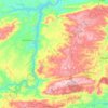 Natuba topographic map, elevation, terrain