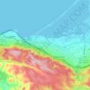 13220 topographic map, elevation, terrain