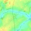 Stoke Ash topographic map, elevation, terrain