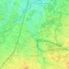 Hoogstraten topographic map, elevation, terrain