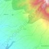 Cikoro topographic map, elevation, terrain
