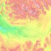 Sawtooth National Forest topographic map, elevation, terrain