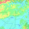 Wilberforce topographic map, elevation, terrain